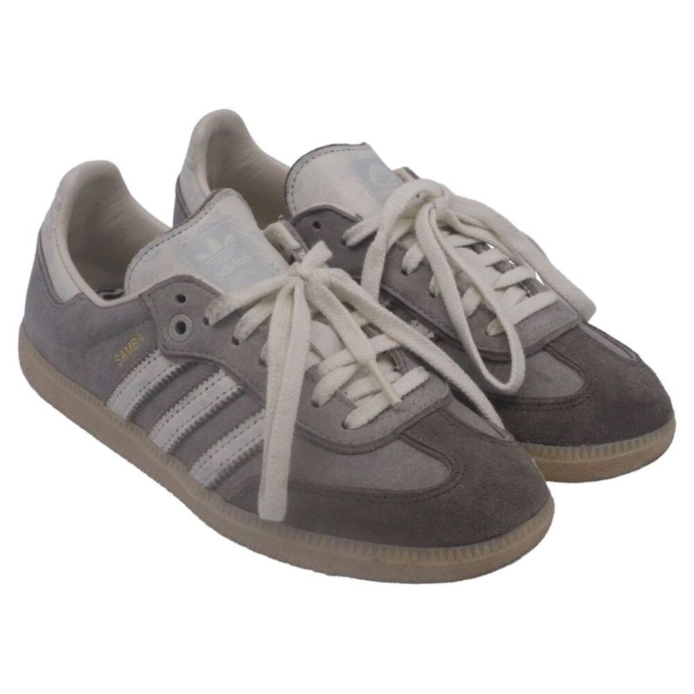 Adidas x Offspring Samba OG Consortium Cup Sneakers in Grey Suede - Picture 3 of 12